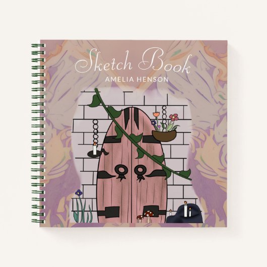 Dream Deurflate Tale Tale Drach Book Notitieboek (Voorkant)