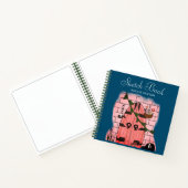 Dream Deurflate Tale Tale Drach Book Notitieboek (Binnen)
