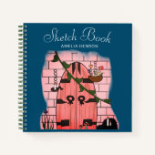 Dream Deurflate Tale Tale Drach Book Notitieboek (Voorkant)