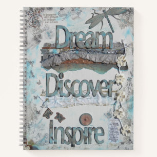 Dream, Discover, Inspire Quote Notitieboek
