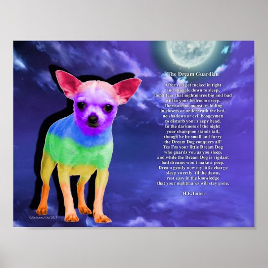 Dream Dog Poster (Chihuahua) (Voorkant)