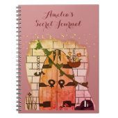 Dream door Fairy Tale Tekening Secret Journal Notitieboek (Voorkant)