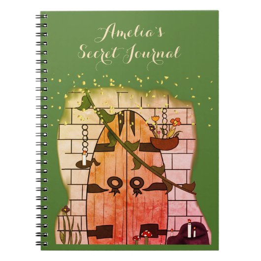 Dream door Fairy Tale Tekening Secret Journal Notitieboek (Voorkant)