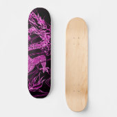 Dream Dragon Element Custom Pro Park Board Skateboard (Voorkant)