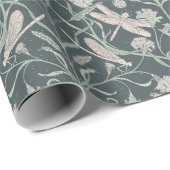 Dream Dragonfly Cornflower, Sterren, Chevron Cadeaupapier (Rol Hoek)