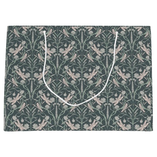 Dream Dragonfly Cornflower, Sterren, Chevron Groot Cadeauzakje (Voorkant)