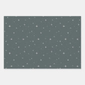 Dream Dragonfly Cornflower, Sterren, Chevron Inpakpapier Vel (Voorkant 2)