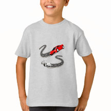 Dream Drive Kids T-shirt | Gouden Auto Print | Coo