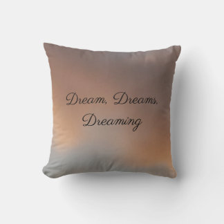 Dream, dromen, droombeeld, Sierkussen van dromen