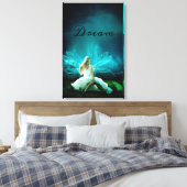 Dream Fairy en Frog Canvas Afdruk (Insitu (Slaapkamer))