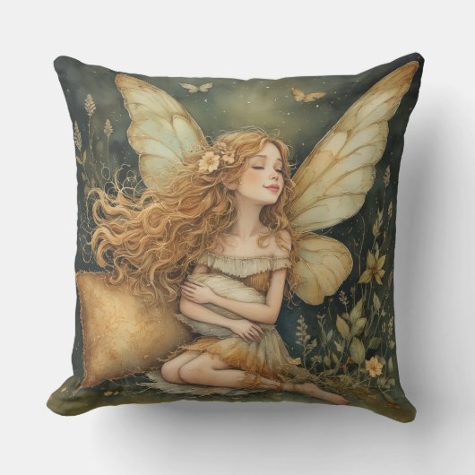 Dream Fairy with 2 Pillows Kussen (Voorkant)
