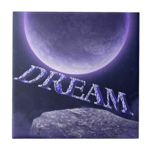 Dream Fantasy Moon Inspirerend Tegeltje
