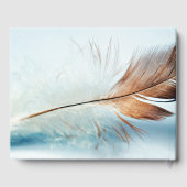 Dream Feather Funeral Memorial Photo Guest Book Gastenboek (Achterkant)