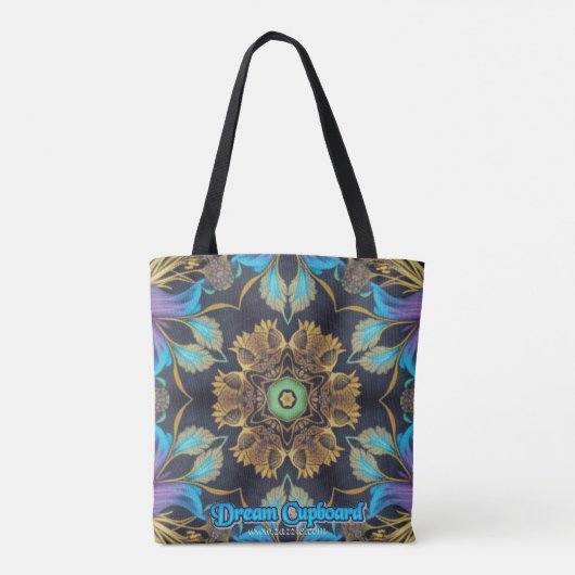 Dream Fern (schouder): Tote Bag (Achterkant)