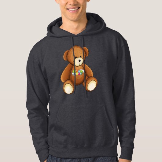 Dream First Teddy Bear (logo) Hoodie (Voorkant)