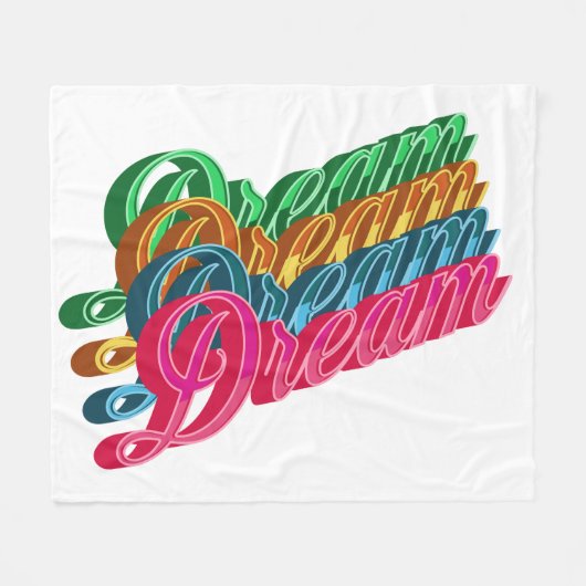 Dream Fleece Deken (Voorkant (Horizontaal))