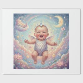 Dream Flight: Baby in the Sky Cadeaupapier