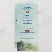 Dream Flight verjaardagsfeestje uitnodigen Kaart (Voorkant / Achterkant)