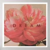 Dream Floral Poster (Voorkant)
