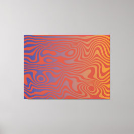 Dream Flow l Abstract Trippy Patroon - No. 01 Canvas Afdruk