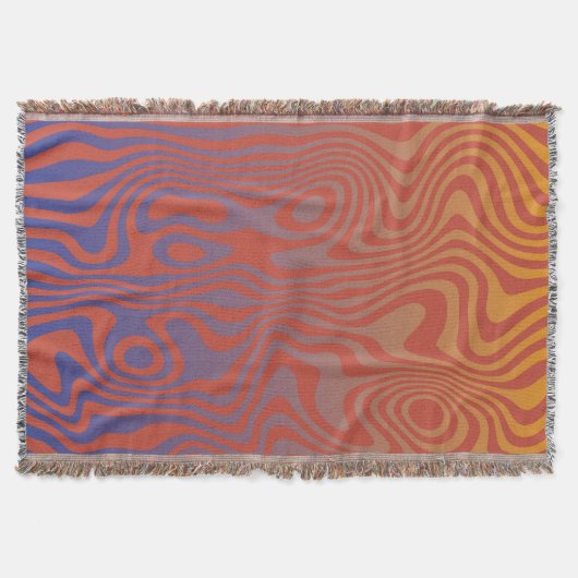 Dream Flow l Abstract Trippy Patroon - No. 01 Deken (Voorkant)