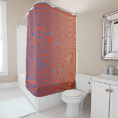 Dream Flow l Abstract Trippy Patroon - No. 01  Douchegordijn (In situ)