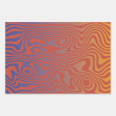 Dream Flow l Abstract Trippy Patroon - No. 01 Inpakpapier Vel (Voorkant)