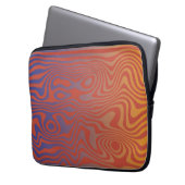 Dream Flow l Abstract Trippy Patroon - No. 01 Laptop Sleeve (Voorkant Links)