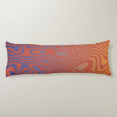 Dream Flow l Abstract Trippy Patroon - No. 01 Lichaamskussen (Achterkant)