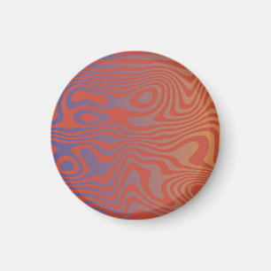 Dream Flow l Abstract Trippy Patroon - No. 01 Magneet