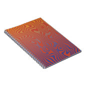 Dream Flow l Abstract Trippy Patroon - No. 01 Notitieboek (Rechterzijde)