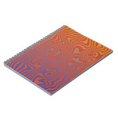 Dream Flow l Abstract Trippy Patroon - No. 01 Notitieboek (Linkerzijde)