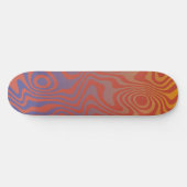 Dream Flow l Abstract Trippy Patroon - No. 01 Persoonlijk Skateboard (Horizontaal)