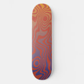 Dream Flow l Abstract Trippy Patroon - No. 01 Persoonlijk Skateboard (Voorkant)