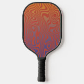 Dream Flow l Abstract Trippy Patroon - No. 01 Pickleball Paddle (Achterkant)