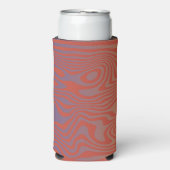 Dream Flow l Abstract Trippy Patroon - No. 01 Seltzer Blikjeskoeler (Seltzer Voorkant)