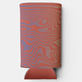 Dream Flow l Abstract Trippy Patroon - No. 01 Seltzer Blikjeskoeler (Achterkant)