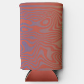 Dream Flow l Abstract Trippy Patroon - No. 01 Seltzer Blikjeskoeler (Voorkant)