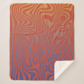 Dream Flow l Abstract Trippy Patroon - No. 01 Sherpa Deken (Voorkant)