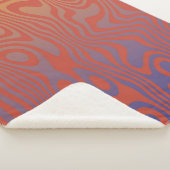 Dream Flow l Abstract Trippy Patroon - No. 01 Sherpa Deken (3/4)