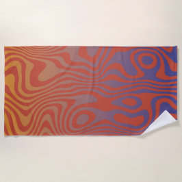 Dream Flow l Abstract Trippy Patroon - No. 01 Strandlaken