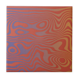 Dream Flow l Abstract Trippy Patroon - No. 01 Tegeltje