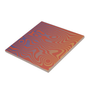 Dream Flow l Abstract Trippy Patroon - No. 01 Tegeltje