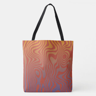 Dream Flow l Abstract Trippy Patroon - No. 01 Tote Bag