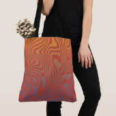 Dream Flow l Abstract Trippy Patroon - No. 01 Tote Bag (Dichtbij)
