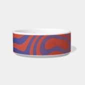 Dream Flow l Abstract Trippy Patroon - No. 01 Voerbakje (Links)