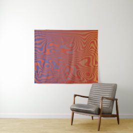 Dream Flow l Abstract Trippy Patroon - No. 01 Wandkleed