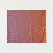 Dream Flow l Abstract Trippy Patroon - No. 01 Wandkleed (Voorkant (horizontaal))