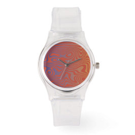 Dream Flow l Abstract Trippy Pattern - No. 01 Horloge
