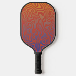 Dream Flow l Abstract Trippy Pattern - No. 01 Pickleball Paddle